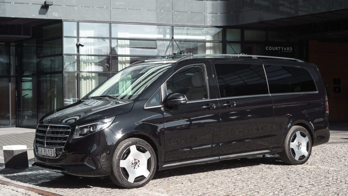 Van Mercedes V Class - taxi lotnisko Gdańsk